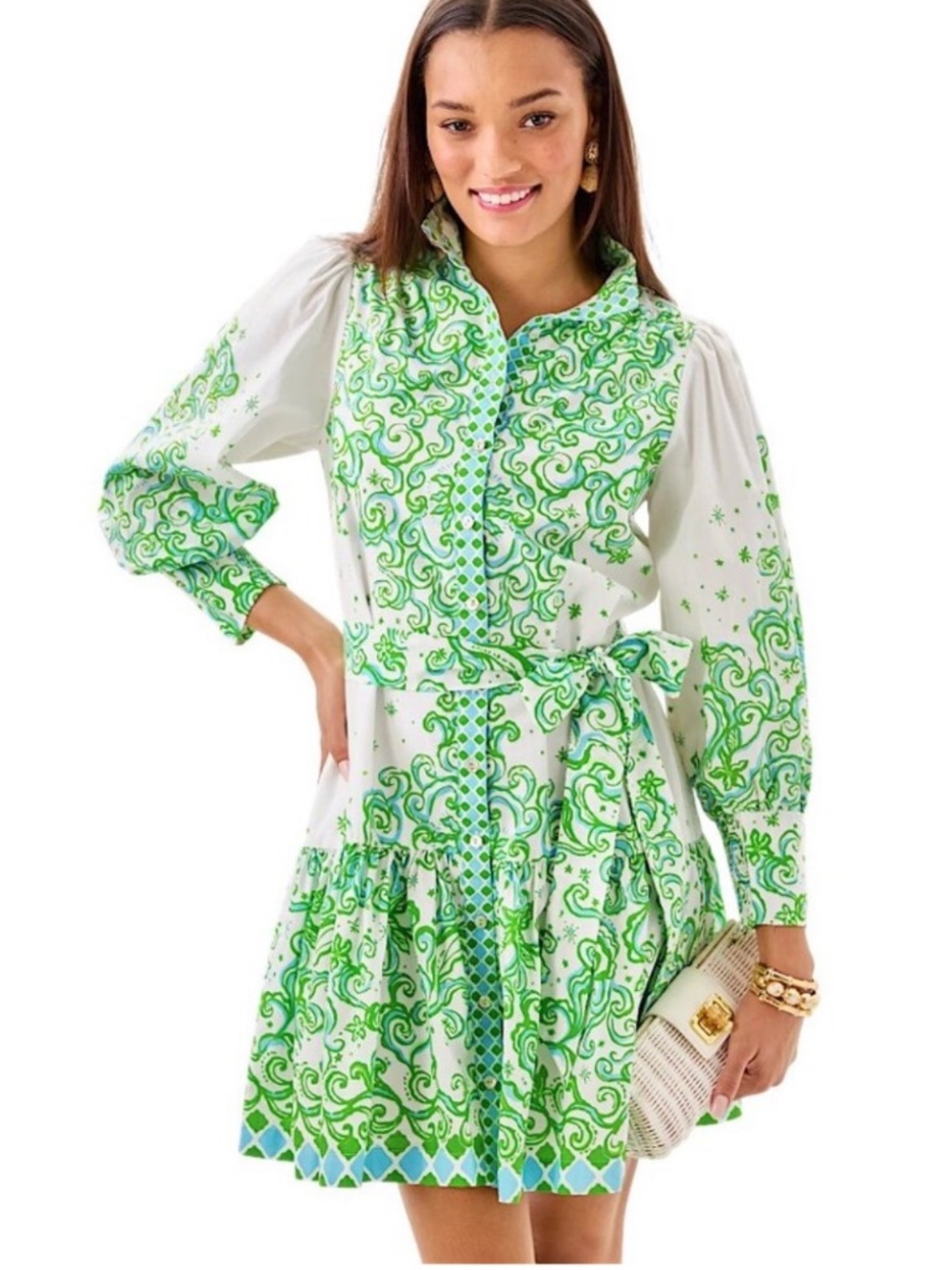 Lilly Pulitzer Drena Dress NWT Size 12 Sol Mates Engineered Dress